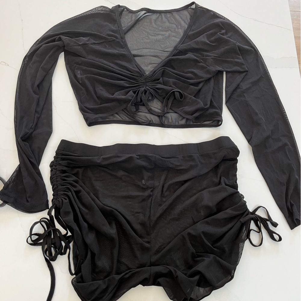 Sheer Swim Cover Up